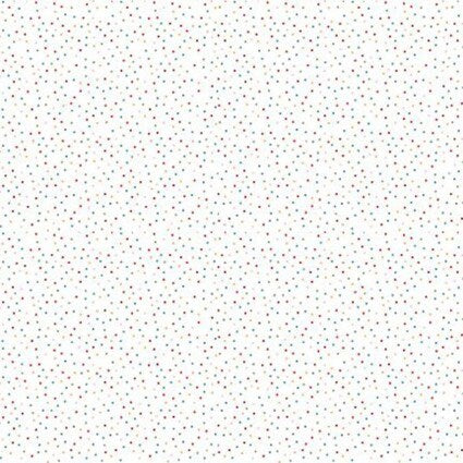 Marshmallow Country Confetti by Poppie Cotton continuous cuts of Quilter's Cotton Fabric