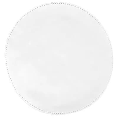 Round White Cotton Doily hemstitched with holes for Tatted or crocheted edging in 4, 6, or 8 inch size