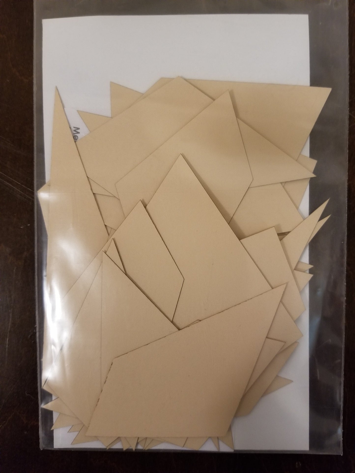English Paper Piecing Double Star Papers in pack from Paper Pieces to make a 12 inch block
