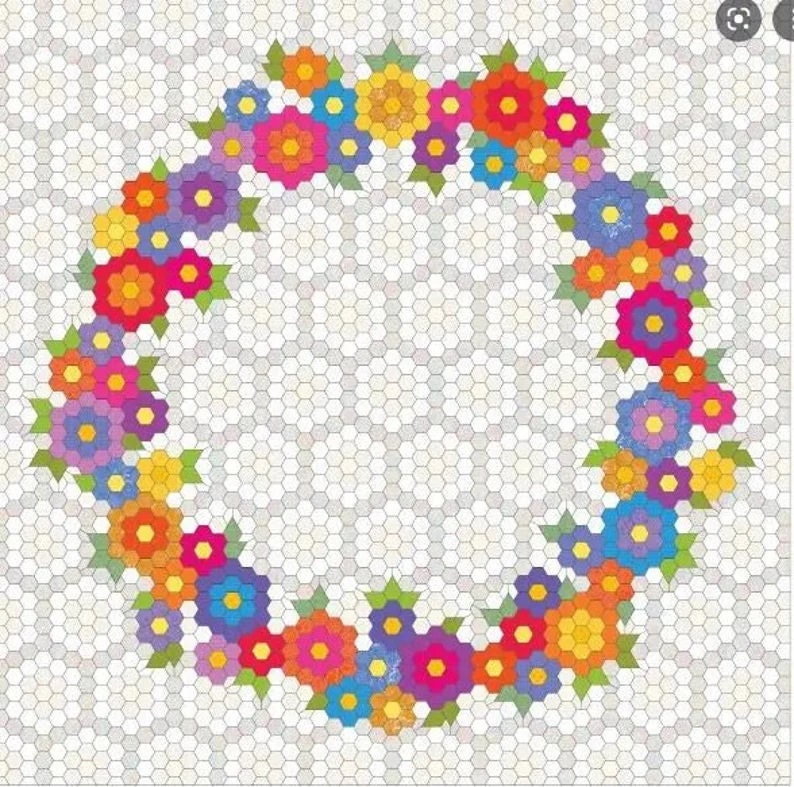 English Paper Piecing 60 degree Kites to make 1 inch Hexagon Papers pack of 120 from Paper Pieces - Leaves for Grandmother's Flower Garden