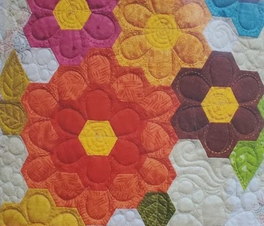 English Paper Piecing 60 degree Kites to make 1 inch Hexagon Papers pack of 120 from Paper Pieces - Leaves for Grandmother's Flower Garden
