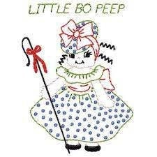 Crib Spread Nursery Rhymes Aunt Martha's #646 Vintage Embroidery Hot Iron Transfer Pattern