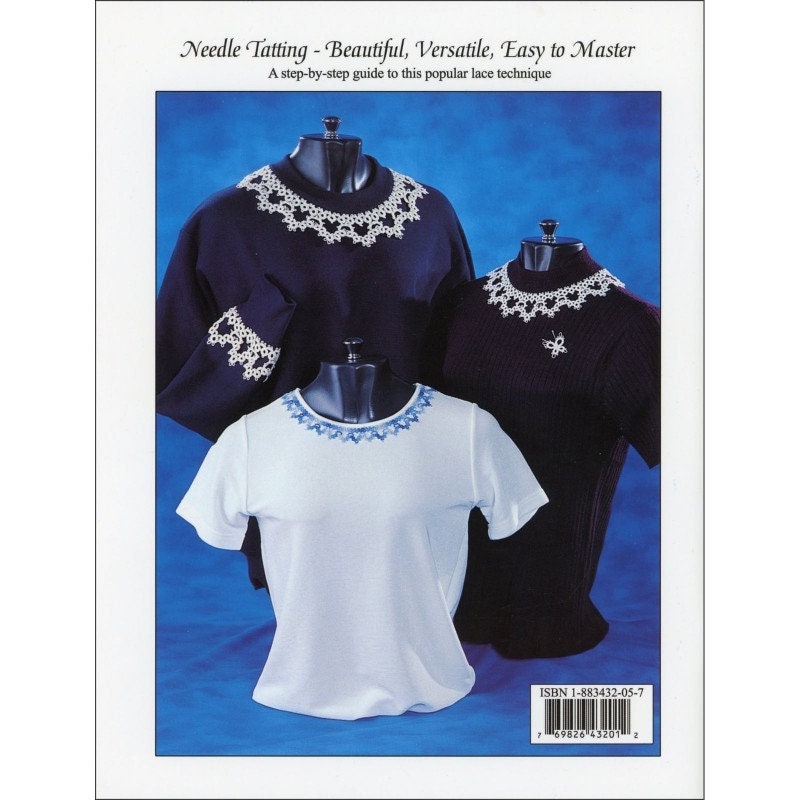 Learn Needle Tatting Step by Step - a guide book for beginning needle tatters