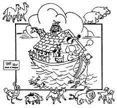 Noah's Ark Aunt Martha's #3925 Vintage Embroidery Hot Iron Transfer Pattern