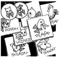 Barn Animals Aunt Martha's #4016 Vintage Embroidery Hot Iron Transfer Cross Stitch Pattern