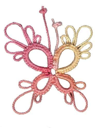 Coral Splash Lizbeth 188 Size 20 100% Egyptian Cotton Variegated Tatting Thread