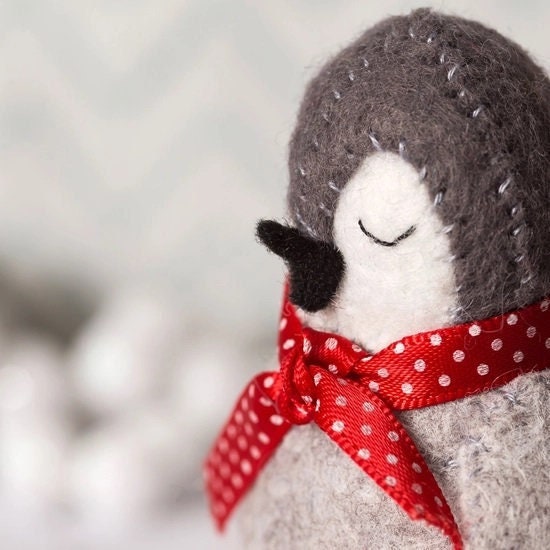 3 Baby Penguins Felt Craft Kit by Corinne Lapierre Limited