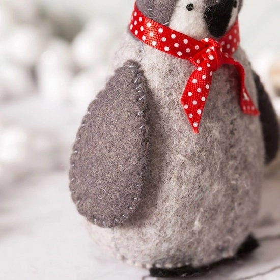 3 Baby Penguins Felt Craft Kit by Corinne Lapierre Limited