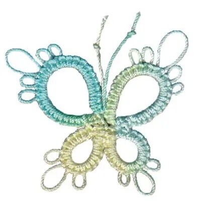 Sea Island Citrus Lizbeth 161 size 20 100% Egyptian Cotton Variegated Tatting Thread