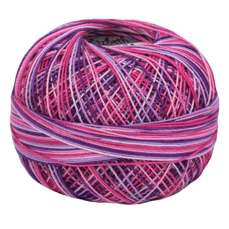 Girly Girl Lizbeth 174 Size 20 100% Egyptian Cotton Variegated Tatting Thread