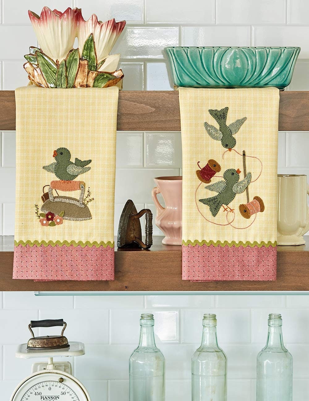 Buttermilk Basin's Vintage Vibe 80 page soft cover book with 25 full sized patterns with a retro feel by Stacy West
