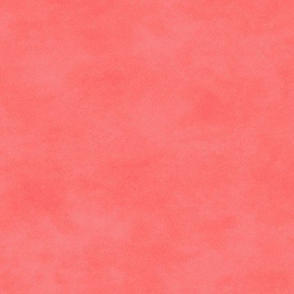Shadow Play in Coral by Maywood Studio continuous cuts of Quilter's Cotton Fabric