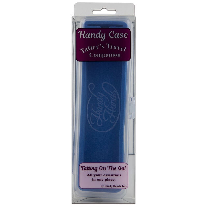 Travel Case for Tatting Needle Tubes made by Handy Hands