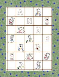 Quilt Top Fabric with Vintage Multi Stripe squares from Aunt Martha's