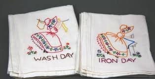Colonial Girl Aunt Martha's #3553 Vintage Embroidery Hot Iron Transfer Pattern