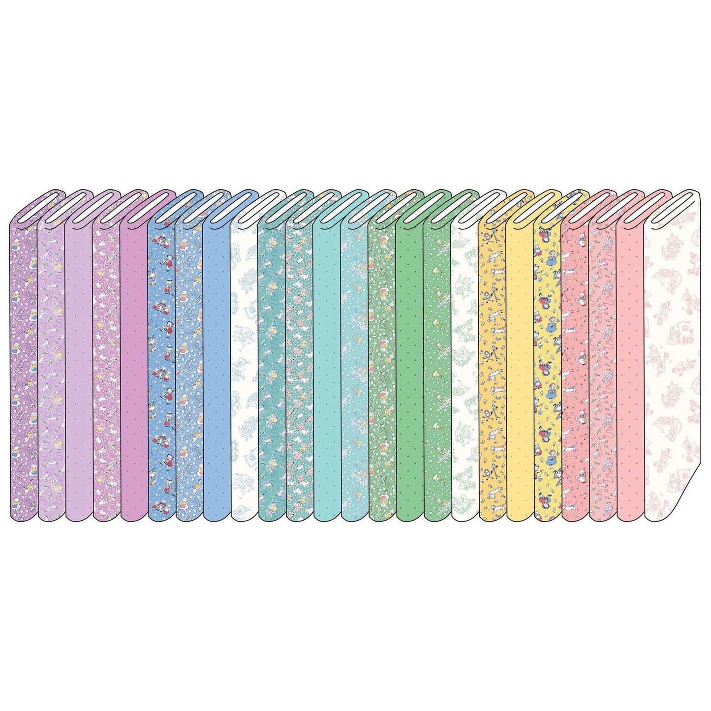 Story Time Duckling Quilt Kit by Maywood Studio. Quilter's Cotton Fabric & Pattern to make this darling quilt.