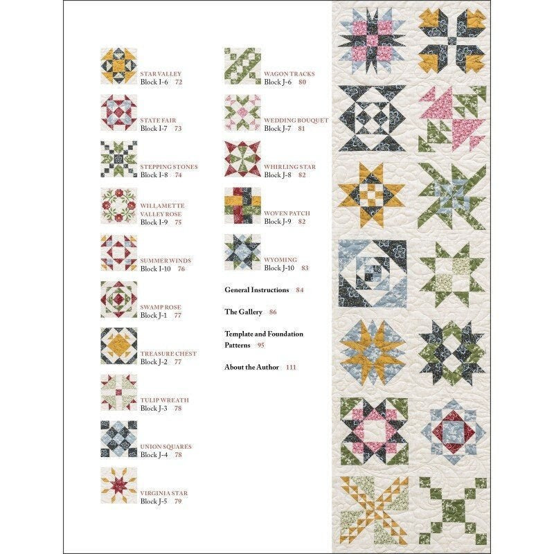 Harriet's Journey from Elm Creek Quilts 112 page soft cover book by best selling author Jennifer Chiaverini for C&T Publishing