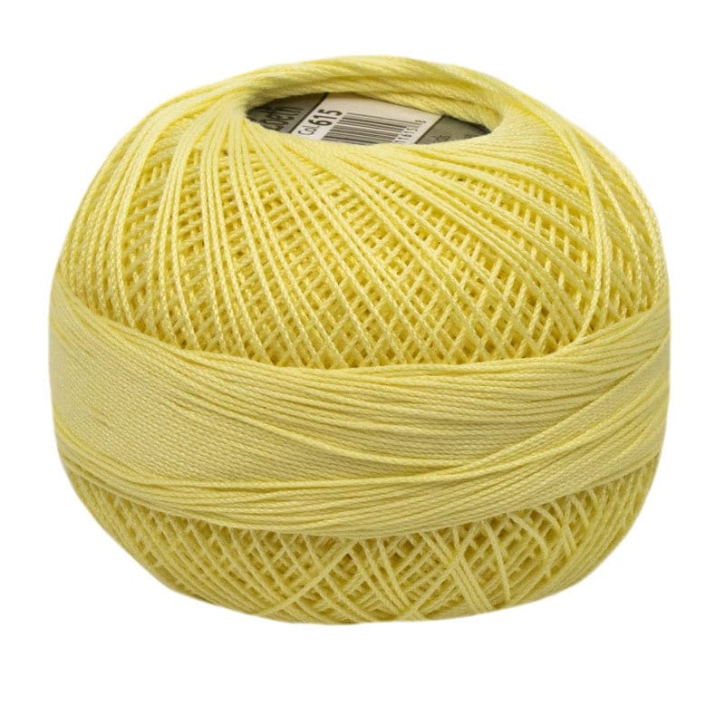 Yellow Light Lizbeth 615 Size 20 100% Egyptian Cotton Tatting Thread