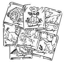 Puppy Fun Aunt Martha's #3748 Vintage Embroidery Hot Iron Transfer Pattern