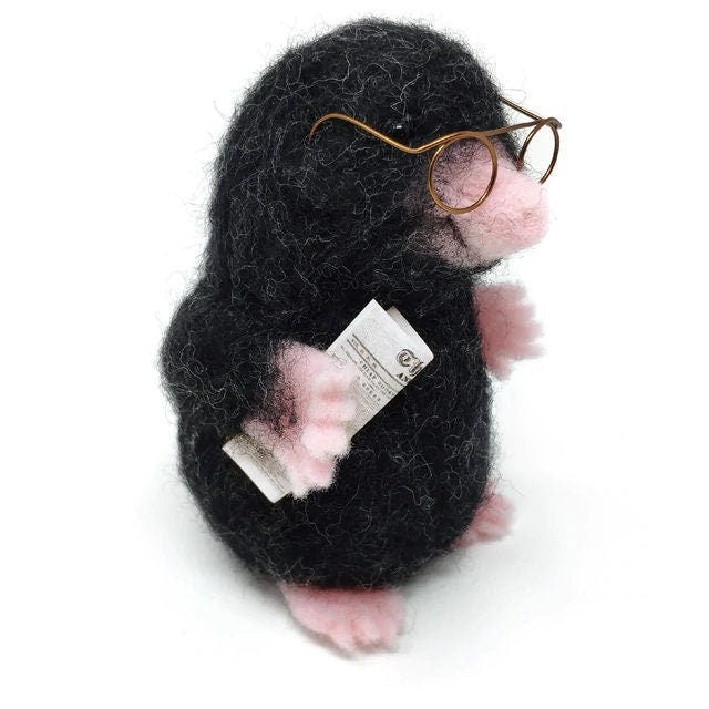 Mr Mole Needle Felting Kit by the Crafty Kit Company