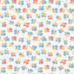 Franny's Flowers by Maywood Studio Quilter's Cotton Fat Quarter Bundle 21 pieces of 18 x 22 inch fabrics