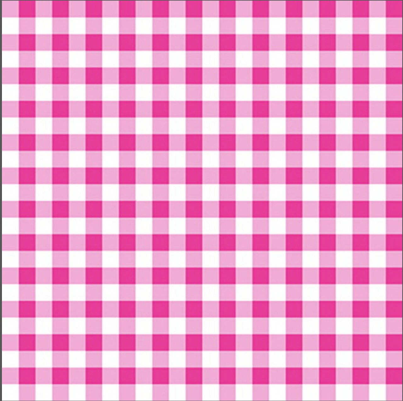 Once Upon a Time Pink & White Gingham print by Delphine Cubitt for Henry Glass continuous cuts of Quilter's Cotton