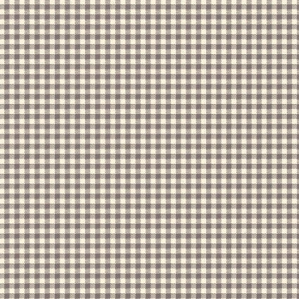 Sweet Beginnings Gingham in Grey by Maywood Studio continuous cuts of Quilter's Cotton