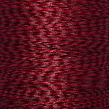 Berry Berry Gutermann Variegated 100% Natural Cotton 50 weight thread , 875 yard spool