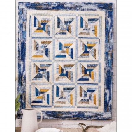 Charming Jelly Roll Quilts by Scott Flanagan for Annie's Quilting. A 48 page soft cover book with directions for 8 quilts plus 8 mini quilts