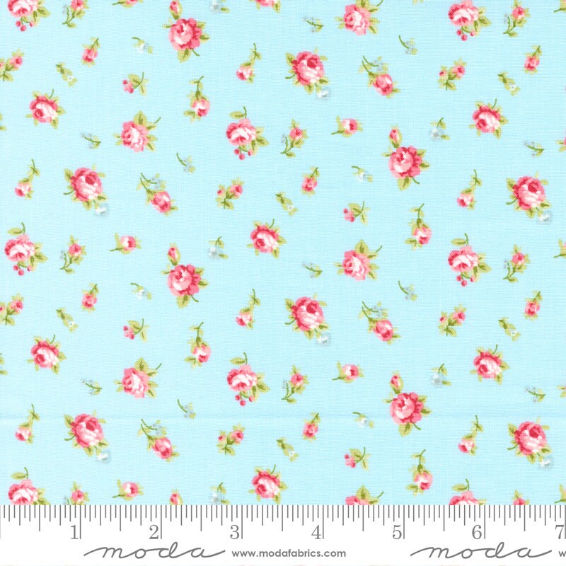 Ellie by Moda Quilter's Cotton Charm Pack of 42 5 x 5 inch squares