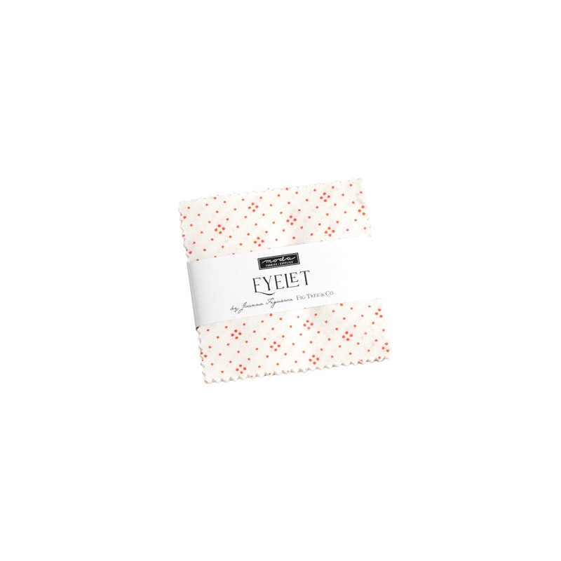 Sunday Brunch by BasicGrey for Moda Fabrics. Quilter's Cotton Mini Charm Pack of 42 2.5 x 2.5 inch squares