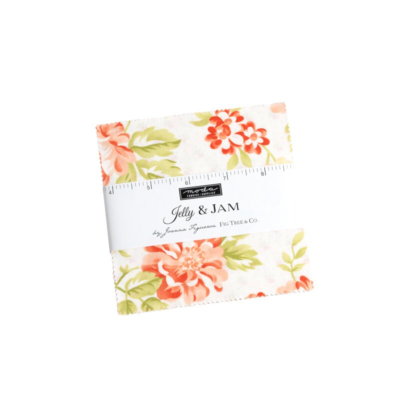Jelly and Jam by Fig Tree & Co for Moda Fabrics. Quilter's Cotton Charm Pack of 42 5 inch squares