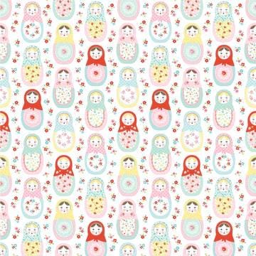 Market Day by Poppie Cotton Quilter's Cotton Fat Quarter Bundle 21 pieces of 18 x 22 inch fabrics