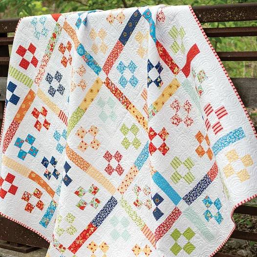 Simply Jelly Rolls 89 page spiral bound book by It's Sew Emma.  Directions for 16 quilts using 2.5 inch strips.