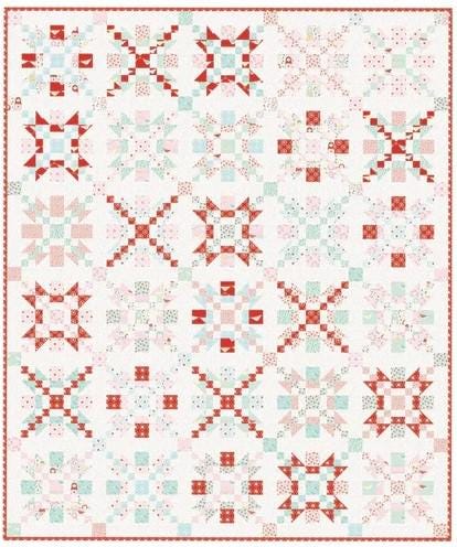 Market Day by Poppie Cotton Quilter's Cotton Fat Quarter Bundle 21 pieces of 18 x 22 inch fabrics