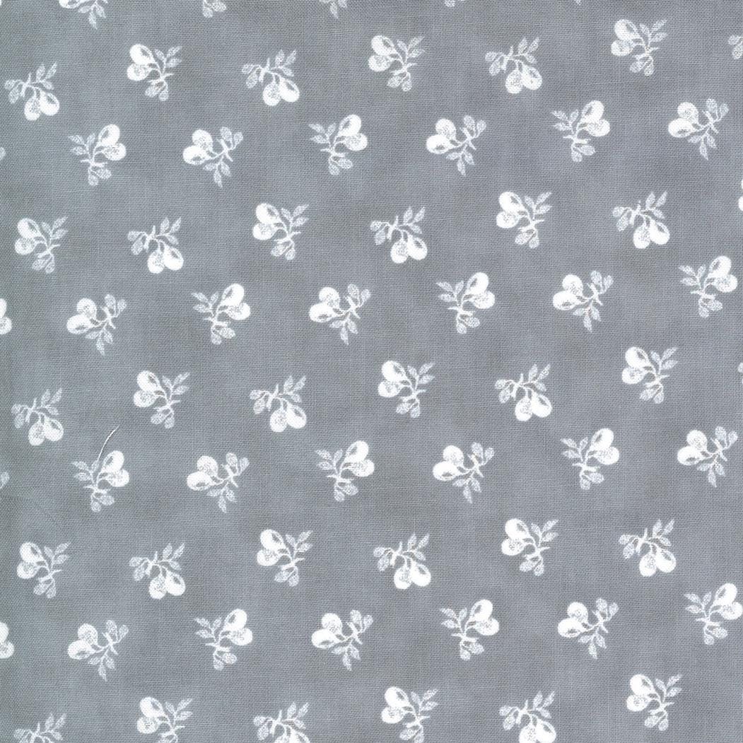 Urban Farmhouse II Plums in Dove by Primitive Gatherings for Moda. Continuous cuts of Quilter's Cotton