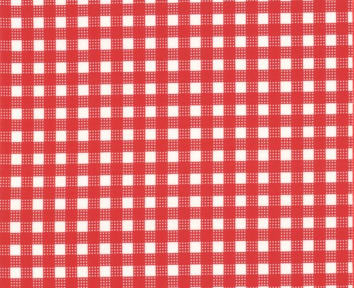 Celebrating 50 Years of Moda 4 in 1 Blender in Red. Continuous cuts of Quilter's Cotton Fabric