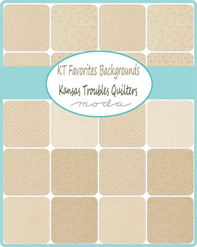 KT Favorites Background Meander Blender in Dandelion by Kansas Troubles Quilters for Moda. Continuous cuts of Quilter's Cotton