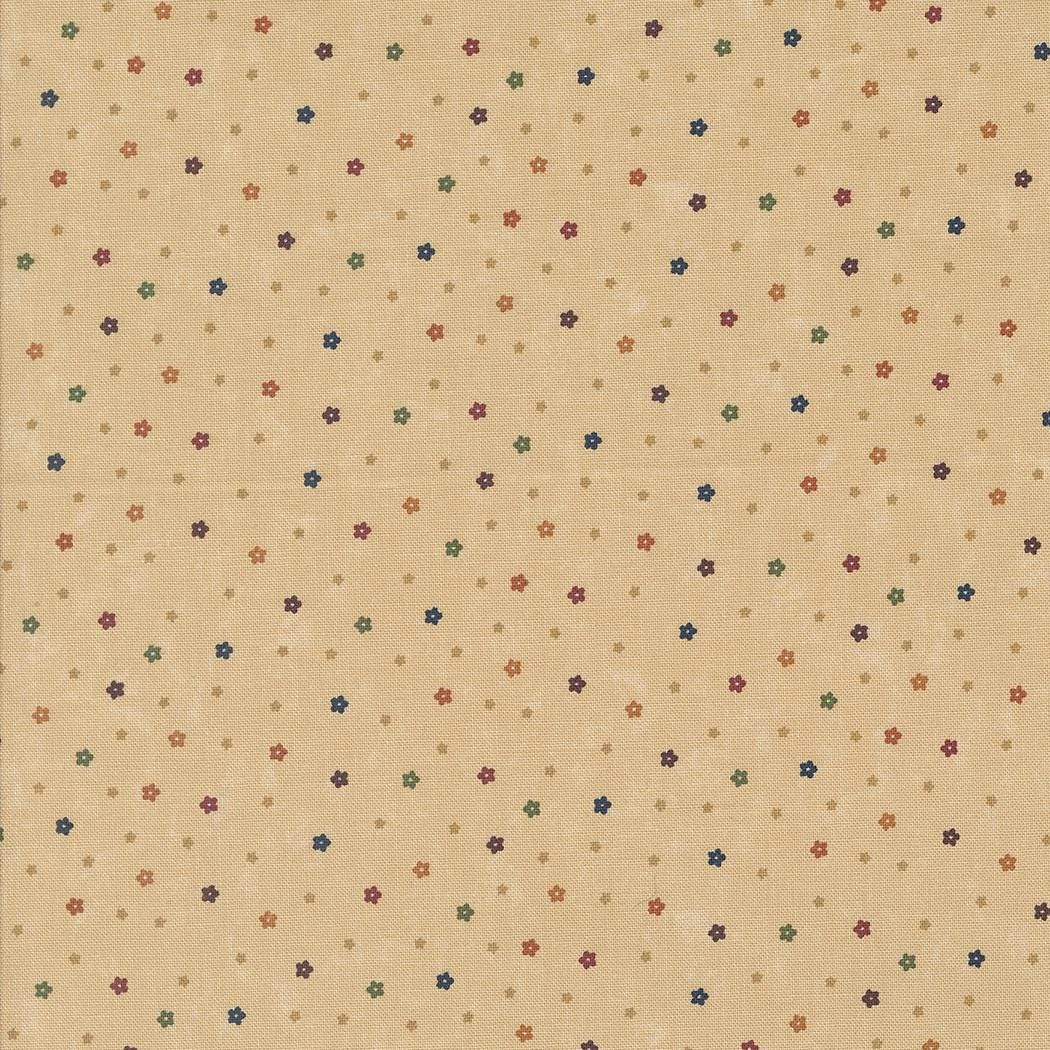 Daisy Lane by Kansas Troubles for Moda Fabrics. Quilter's Cotton Mini Charm Pack of 42 2.5 x 2.5 inch squares