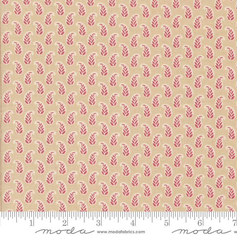 Cherie Blenders Foulard in Oyster by French General for Moda. Continuous cuts of Quilter's Cotton Fabric