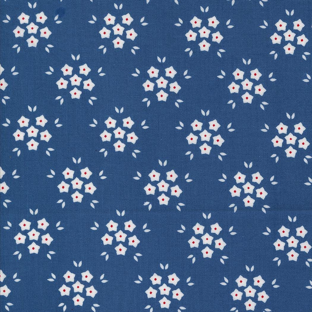 Hollyhocks & Roses by Bunny Hill Designs for Moda Quilter's Cotton Charm Pack of 42 5 x 5 inch squares