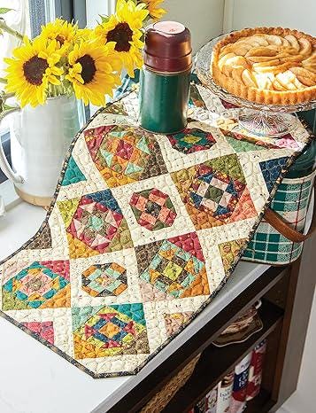 Simple Whatnots IV a 128 page soft cover book of 19 charming small quilt patterns by Kim Diehl for C&T Publishing