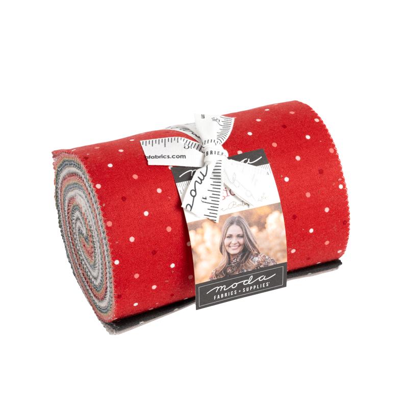 Magic Dot by Lella Boutique for Moda Quilter's Cotton Dessert Roll of 20 5 x 45 inch strips.