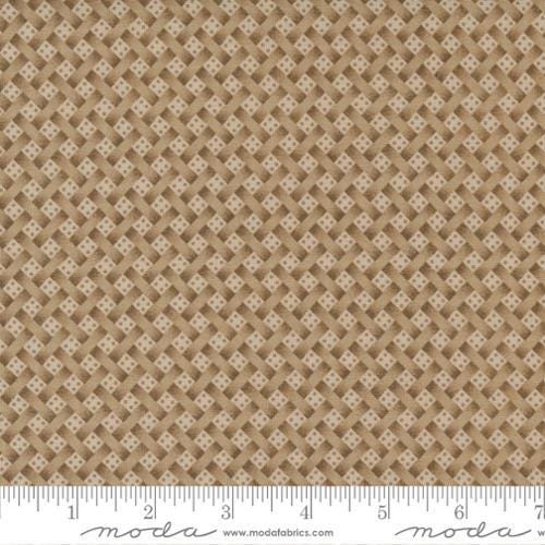 Adamstown Lattice Blender in Tan by Jo Morton for Moda continuous cuts of Quilter's Cotton Fabric
