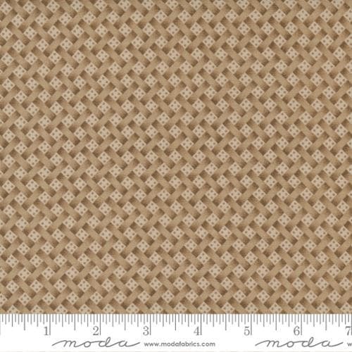 Adamstown Lattice Blender in Tan by Jo Morton for Moda continuous cuts of Quilter's Cotton Fabric