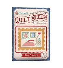 Iron & Starch Mercantile Quilt Seeds pattern by Lori Holt for Riley Blake Designs. Directions for 1 block in a "seed pack" envelope.