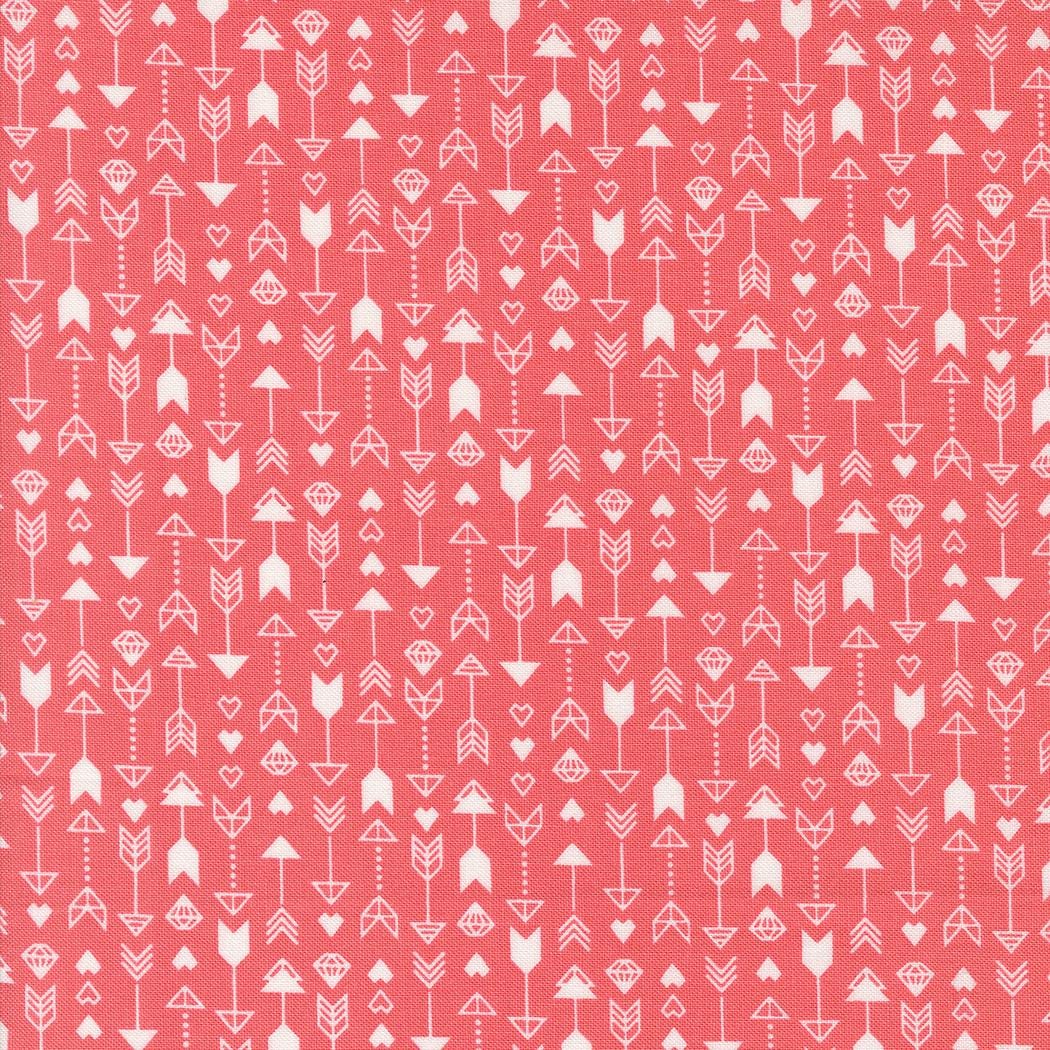 Love Blooms by Lella Boutique for Moda Fabrics. Quilter's Cotton Mini Charm Pack of 42 2.5 x 2.5 inch squares
