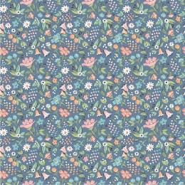 Garden Party by Sheri McCulley for Poppie Cotton charm pack of 42 piece collection of 5 inch squares