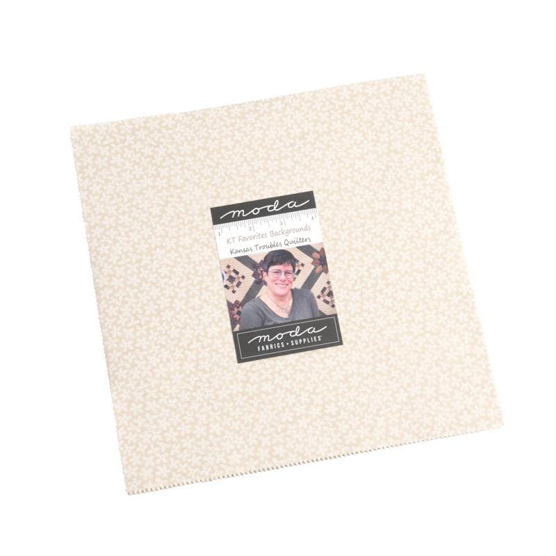 KT Favorites Backgrounds by Kansas Troubles Quilters for Moda Fabrics. Quilter's Cotton Layer Cake of 42 assorted 10 inch squares