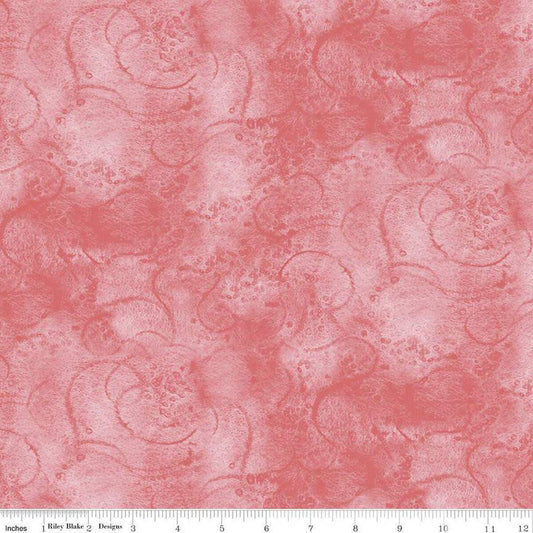 Painter's Watercolor Swirl in Cotton Candy by J. Wecker Frisch for Riley Blake Designs. Continuous Cuts of Quilter's Cotton fabric